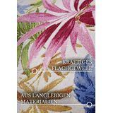 Villeroy & Boch Outdoorteppich »Victor«, rechteckig, 3 mm Höhe, Outdoor, Flachgewebe, wetterfest, Balkon, Garten, floral, Terrasse