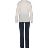 LASCANA Pyjama, (2 tlg.), mit Flockdruck