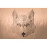 Architects Paper Fototapete »Atelier 47 Fox Graphic 2«, abstrakt, Vlies, Wand, Schräge, Decke