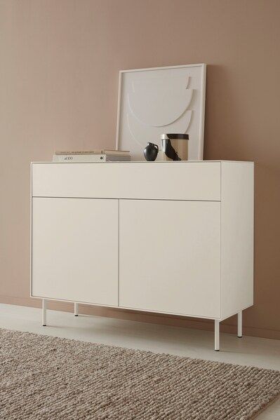 LeGer Home by Lena Gercke Sideboard »Essentials«, Breite: 112cm, MDF lackiert, Push-to-open-Funktion