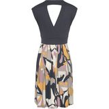 LASCANA Sommerkleid, mit Rückenausschnitt in Wickeloptik, elegantes Strandkleid