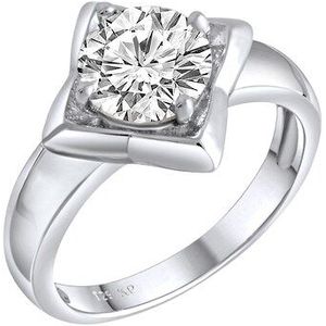 Vivance Fingerring »925-Sterling Silber rhodiniert«