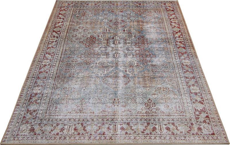 LUXOR living Teppich »Lagerräumung«, rechteckig, 5 mm Höhe, Sonderposten, moderne Vintage Designs, Orient Optik, mit Bordüre