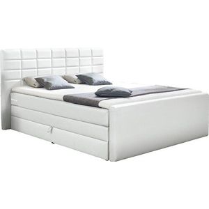 INOSIGN Boxspringbett »Lethbridge«, inkl. Bettkasten und Topper, zwei Matratzenarten in H2