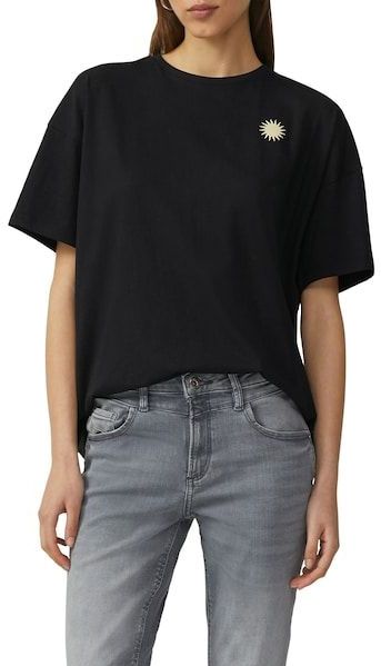 QS T-Shirt, mit Rückenprint