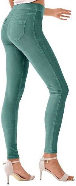 LASCANA Leggings, aus weichem Material in Cord-Optik, Loungewear