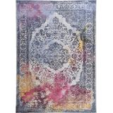 Gino Falcone Teppich »Cosima-118«, rechteckig, 3 mm Höhe, gewebter Jaquard-Teppich, mit Chenillegarn, moderne Orient-Optik