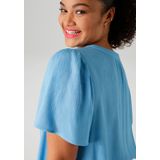 Aniston PLUS Longbluse, in trendiger Crepe-Qualität - NEUE KOLLEKTION