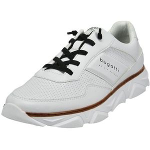 bugatti Slip-On Sneaker, Freizeitschuh, Halbschuh, Slipper mit Kontrast-Rahmenbesatz