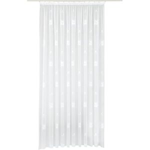 Weckbrodt Gardine »Alexa«, (1 St.), halbtransparent, Polyester, gemustert, nach Maß, Store