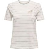 ONLY Kurzarmshirt »ONLKITA LIFE REG S/S FEATHERS TOP JRS«
