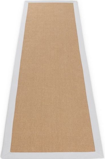 carpetfine Läufer »Sisal«, rechteckig, 5 mm Höhe, mit farbiger Bordüre, Anti Rutsch R�ückseite