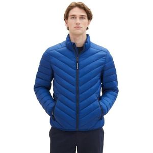 TOM TAILOR Steppjacke, mit Logo Applikation am Ärmel