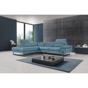 Egoitaliano Ecksofa »Queenie, extravagantes Sofa mit erstklassigem Sitzkomfort«, mit verstellbarer Armlehne und Kopfteilen für Wohlfühlkomfort
