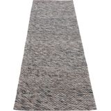 carpetfine Läufer »Sina«, rechteckig, 14 mm Höhe, Handweb Teppich, reine Wolle, meliert, handgewebt, weich & kuschelig
