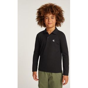 Calvin Klein Jeans Langarm-Poloshirt »LS ESSENTIAL POLO«, für Kinder bis 16 Jahre mit Logostickerei