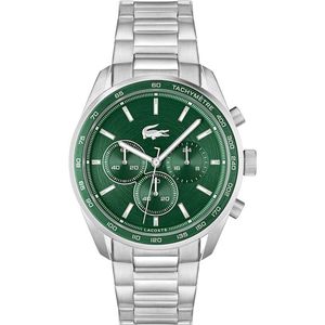 Lacoste Chronograph »VANCOUVER«, Quarzuhr, Armbanduhr, Herrenuhr, Stoppfunktion, Edelstahlarmband
