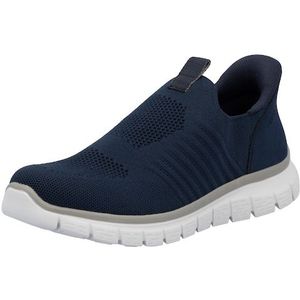 Rieker Slip-On Sneaker, Schlupfschuh, Freizeitslipper, Halbschuh mit gepolsterter Ferse