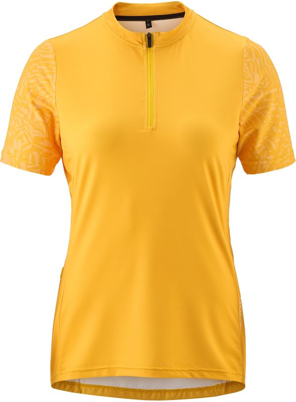 Gonso Radtrikot »Adventure Jersey Halfzip W«, Damen Fahrradtrikot kurzarm, Rückentasche mit RV, Quick-Dry, Slim Fit