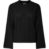pieces Rundhalspullover »PCNUKA LS O-NECK KNIT NOOS BC«