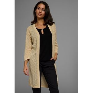 Laura Scott Longstrickjacke, mit sommerlichem Ajourmuster - NEUE KOLLEKTION