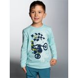 Trigema Sweatshirt »TRIGEMA Langarmshirt mit sportlichem Motorrad-Print«