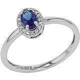 Amor Fingerring »2037443/-44/-45/-46«, mit Stein (synth.), Zirkonia (synth.)