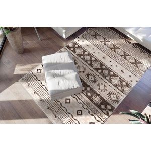 me gusta Teppich »Ariya 325«, rechteckig, 6 mm Höhe, Flachflor, gekettelt, Wohnzimmer