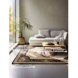 NORTHRUGS Teppich »Adraskan«, rechteckig, 8 mm Höhe, Orient Optik, Läufer, strapazierfähig, pflegeleicht, robust