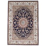 Woven Arts Orientteppich »Orientteppich Nain«, rechteckig, 15 mm Höhe, handgeknüpft, Wohnzimmer, reine Wolle