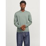 Jack & Jones Polokragenpullover »JJEEMIL KNIT POLO HALF ZIP LS NOOS«, mit Polo Kragen