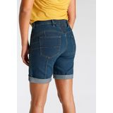 Arizona Jeansbermudas, weite Passform, kurze Beinform, hohe Leibhöhe