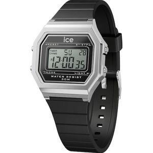 ice-watch Chronograph »ICE digit retro - Small«, Armbanduhr, Quarzuhr, Damenuhr, Silikonarmband, Datum