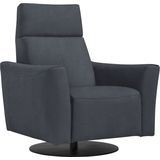 Egoitaliano Sessel »Blues Designsessel, Loungesessel,«, drehbar, inkl. manuelle Relaxfunktion durch Push-Back-Mechanismus