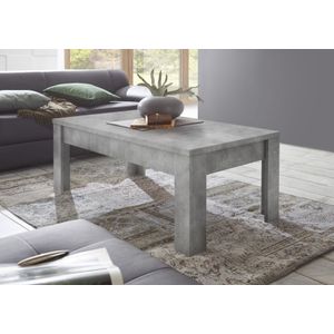 INOSIGN Couchtisch »Dama 122 x 65 cm, Wohnzimmertisch mit Winkelfuß«, Sofatisch, rechteckig, Tischplattenstärke 22 mm