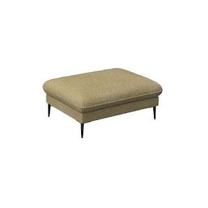 FLEXLUX Pouf »Salino, Fußhocker, Sitzhocker, Polsterhocker,«, Kaltschaum & Stahl-Wellen, Füsse Schwarz