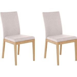 Home affaire Stuhl »Dendres«, (Set), 2 St., Feinstruktur