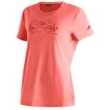 Maier Sports T-Shirt »Wilma Print«, Damen Funktionsshirt, Freizeitshirt mit Aufdruck, Regular Fit