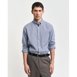 Gant Langarmhemd »REG POPLIN MICRO GINGHAM SHIRT«, Regular Fit Popeline Hemd mit Vichy-Minikaro