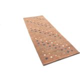 morgenland Wollteppich »Nepal Teppich Karo«, rechteckig, 18 mm Höhe, handgeknüpft