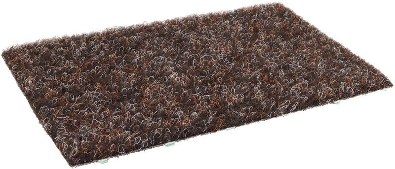 Primaflor-Ideen in Textil Kunstrasen »Kunstrasen GREEN«, rechteckig, 7,5 mm Höhe, braun, mit Noppen, strapazierfähig, witterungsbeständig & wasserfest