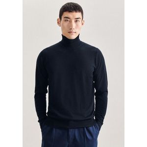 seidensticker Strickpullover »Schwarze Rose«, Rundhals Uni