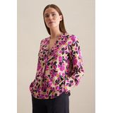 seidensticker Klassische Bluse »Schwarze Rose«, Tunika Druck