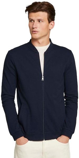 TOM TAILOR Denim Sweatjacke, in Blousonform