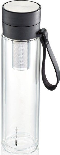 GEFU Trinkflasche »COMPANION«, Sicherheitsverschluss für 100%-igen Auslaufschutz und Einhandbedienung