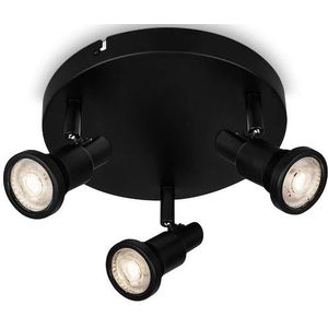 Briloner Leuchten LED Deckenspot »LED Spotleuchte 3-flammig, Metall, schwarz«