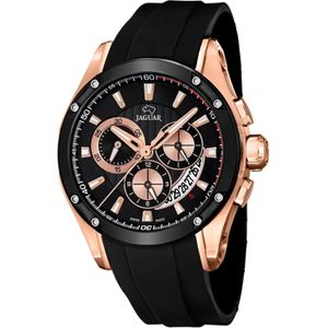 Jaguar Chronograph »Special Edition«, (Set, 3 tlg., Mit Wechselband und Werkzeug), Armbanduhr, Quarzuhr, Herrenuhr, Sonder Edition, Swiss Made