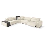 Egoitaliano Ecksofa »Beverly, extravangantes Designsofa mit erstklassigem Sitzkomfort«, wahlweise mit elektrischer Relaxfunktion, Kopfteilverstellung