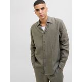 Jack & Jones Langarmhemd »JPRCCLAWRENCE LINEN L/S SHIRT SN«