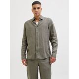 Jack & Jones Langarmhemd »JPRCCLAWRENCE LINEN L/S SHIRT SN«